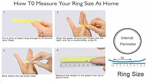 How to Measure Ring Size At Home  Online Ring Size Chart Cm to