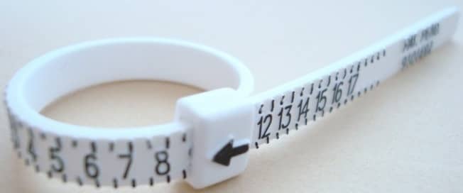 How to Measure Ring Size At Home  Online Ring Size Chart Cm to