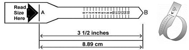 how to measure ring size at home online ring size chart cm to inches 2021