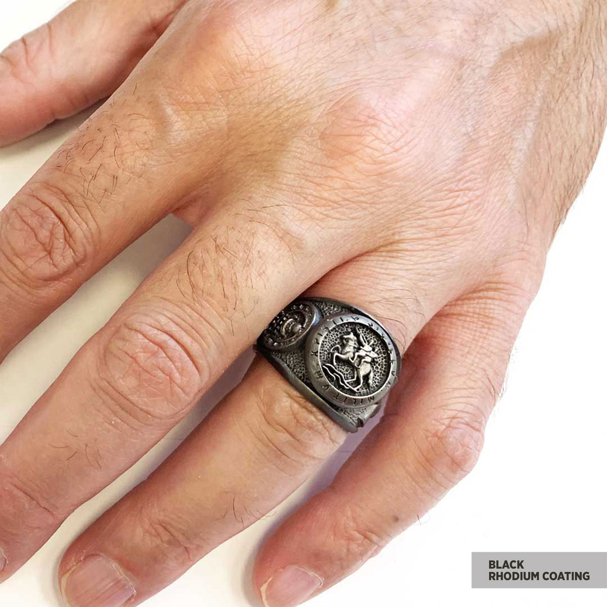 32nd Degree Masonic Ring, Two-Headed Eagle Ring, Engraved Freemason Ring, Masonic Symbol Signet Ring 32nd Degree Masonic Ring, Two-Headed Eagle Ring, Engraved Freemason Ring, Masonic Symbol Signet Ring