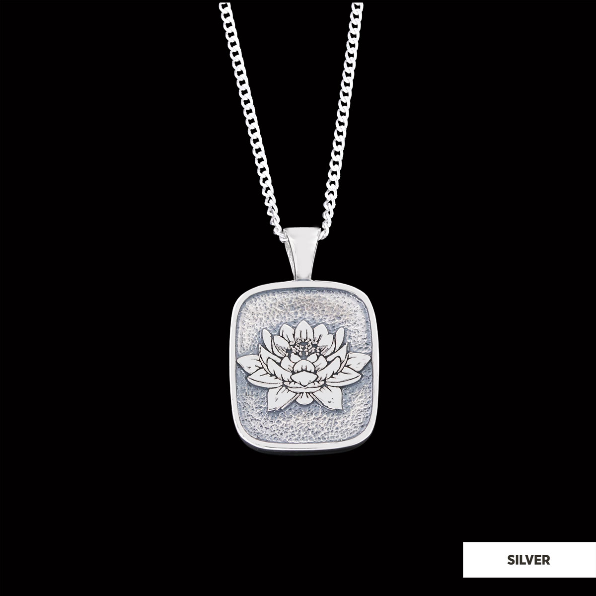 925 Sterling Lotus Flower Necklace, Birth Flower Lotus Necklace, Charm Lotus Jewelry, Women's Accessory, Gift for Women 925 Sterling Lotus Flower Necklace, Birth Flower Lotus Necklace, Charm Lotus Jewelry, Women's Accessory, Gift for Women