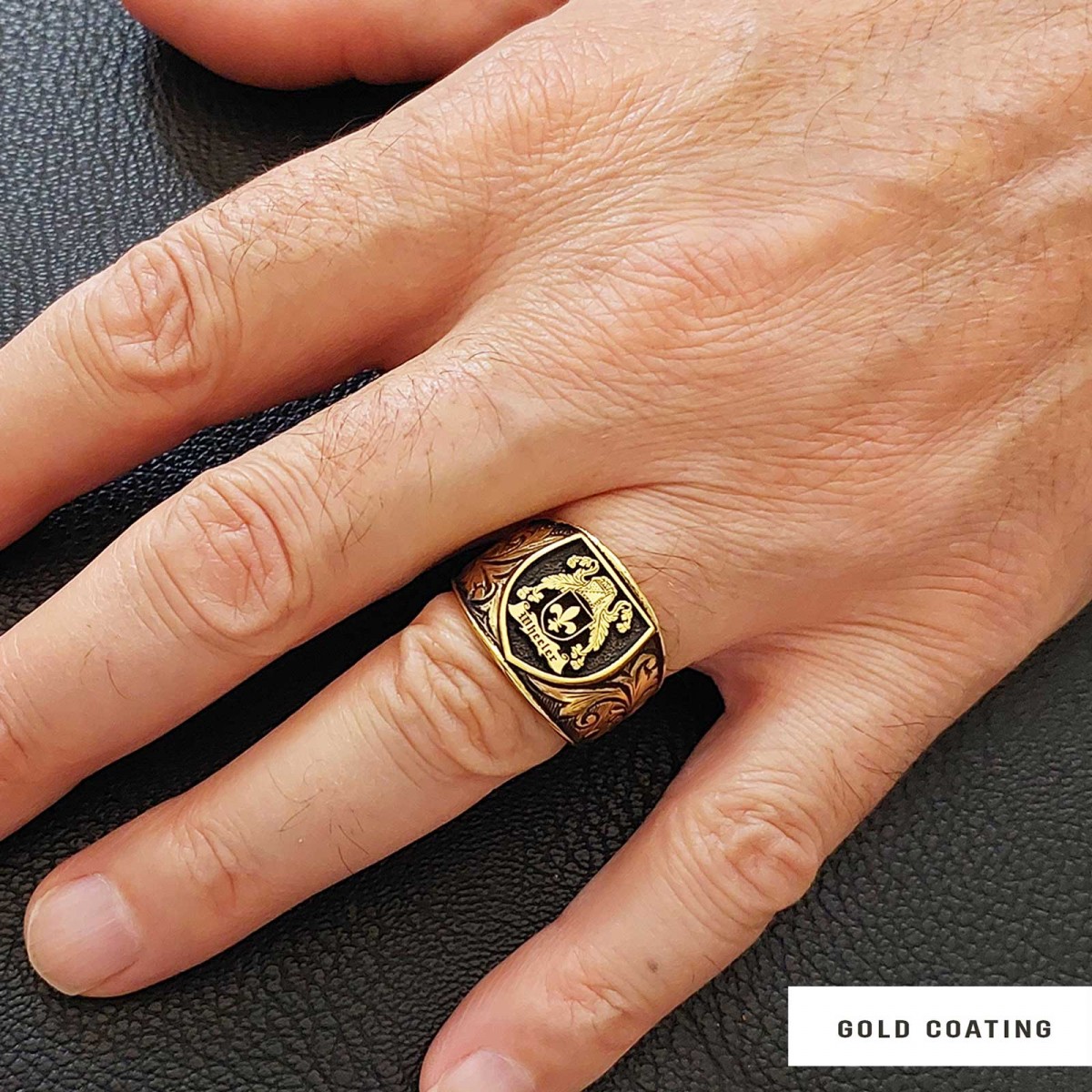 925 Sterling Silver Celtic Design Family Ring, Personalized Family Ring