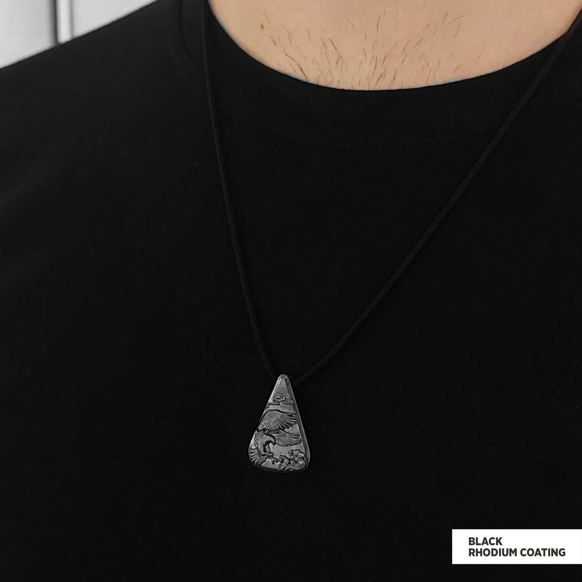 925 Sterling Silver Eagle Pendant
