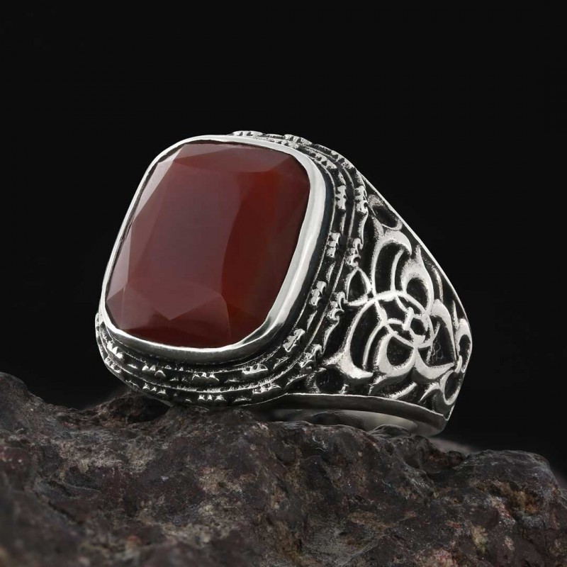Hand Made 925 Sterling Silver Men Ring