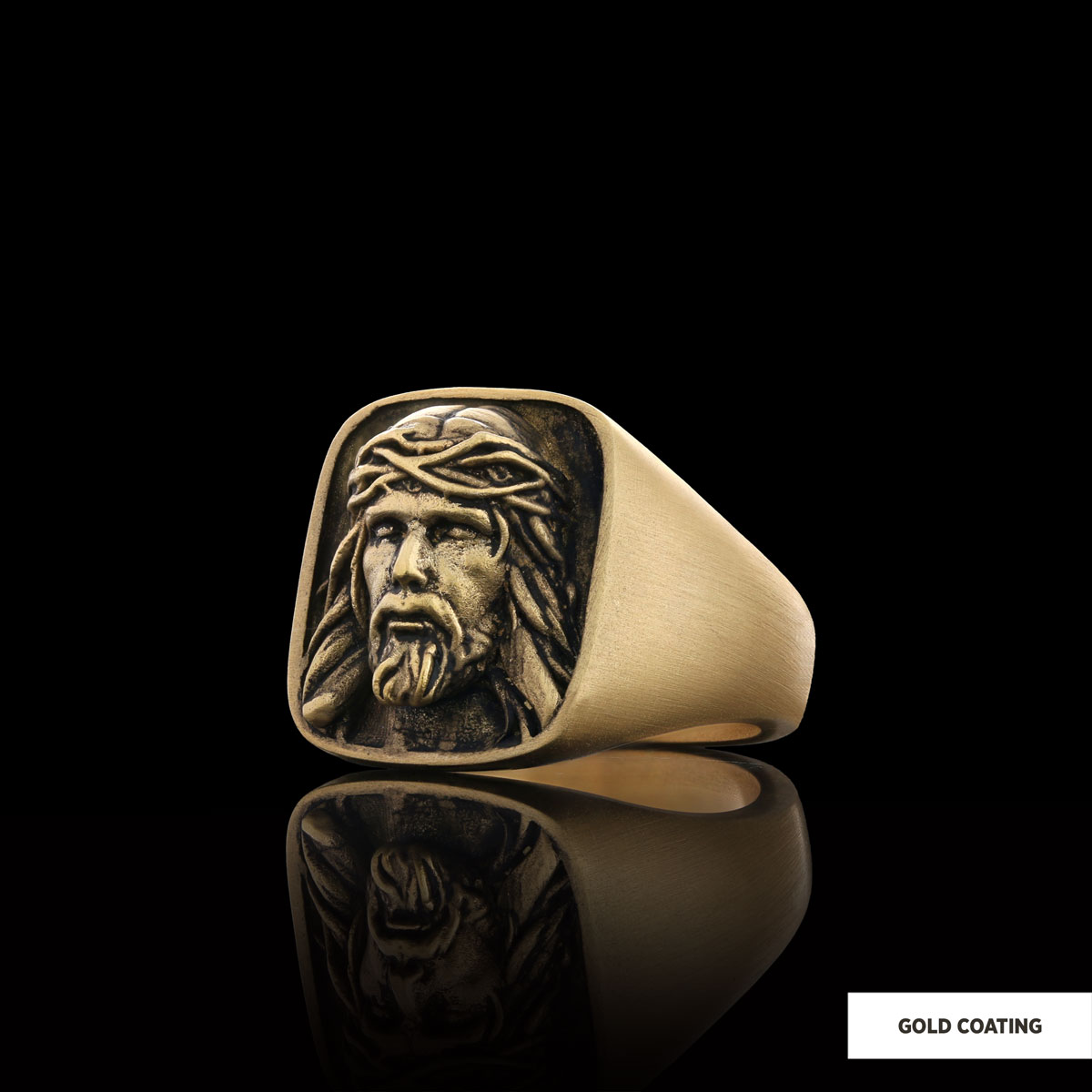 Relligious Ring 925 Sterling Silver Religious Ring, 3D Jesus Ring, Religious Gift ...