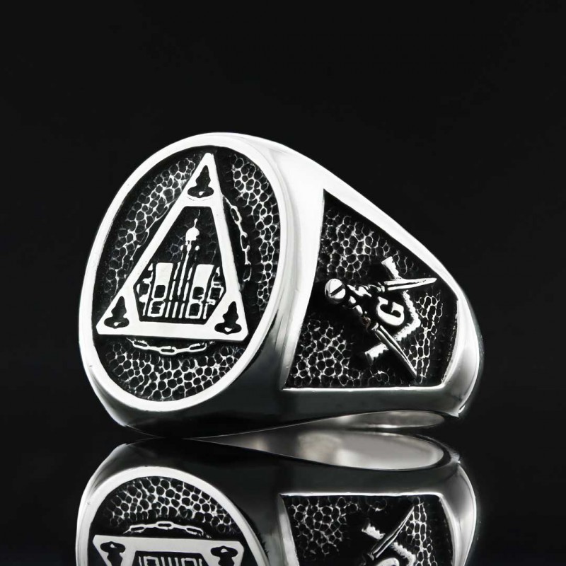 Acacia Masonic Ring