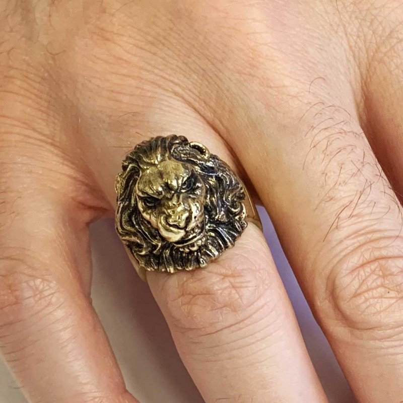 Angry Lion Ring