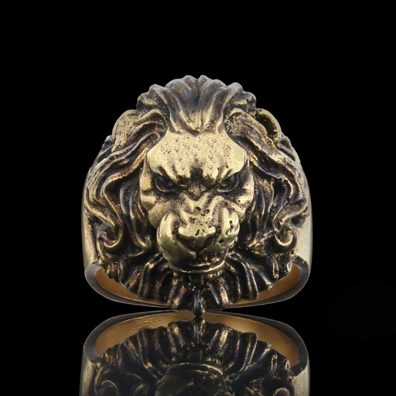 Angry Lion Ring