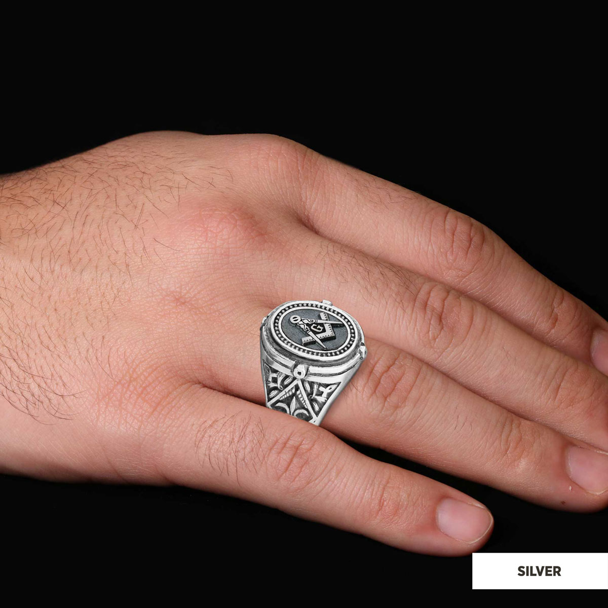 Blue Lodge Masonic Ring, Celtic Lodge Masonic Ring, Special Masonic Ring, Freemasonic Ring