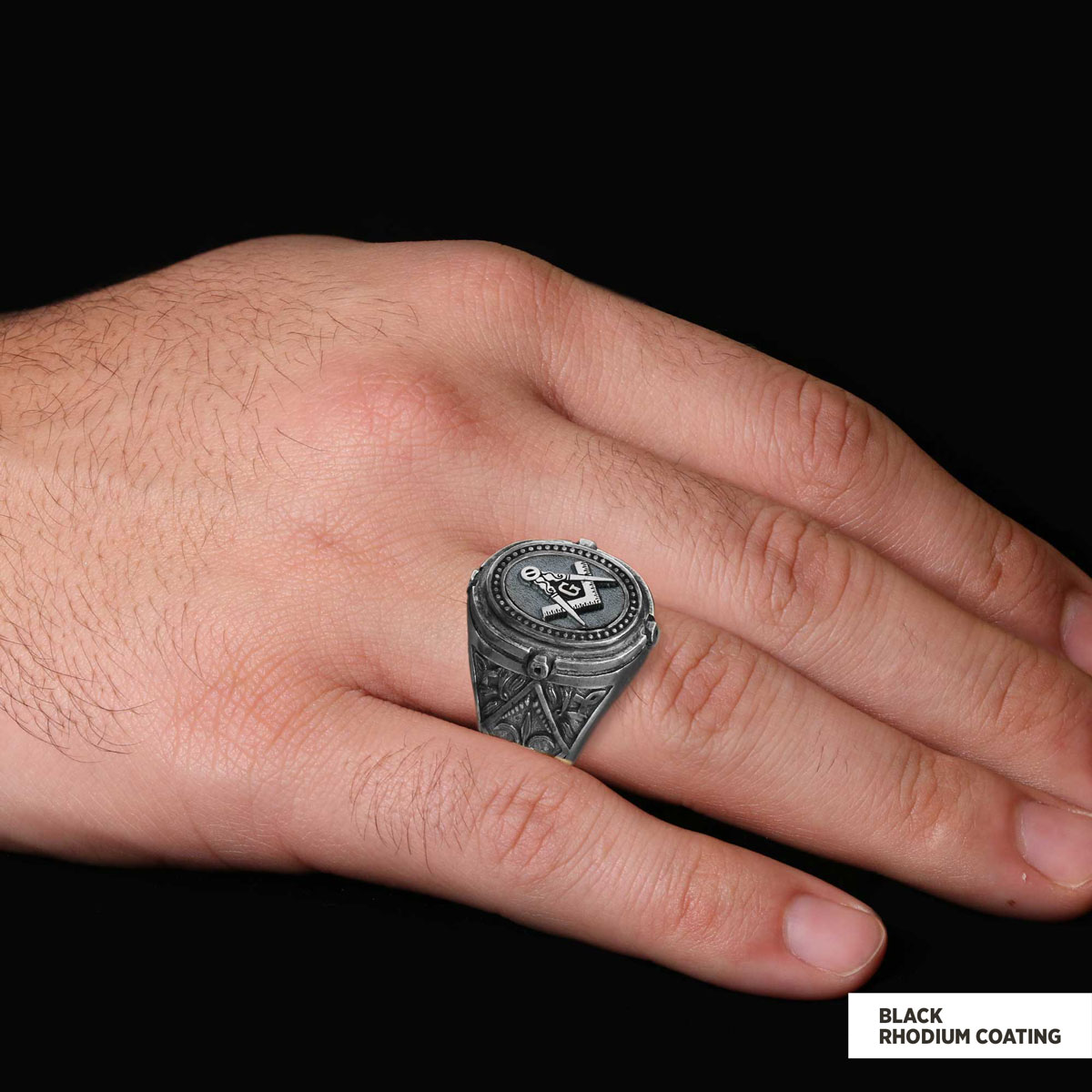 Blue Lodge Masonic Ring, Celtic Lodge Masonic Ring, Special Masonic Ring, Freemasonic Ring