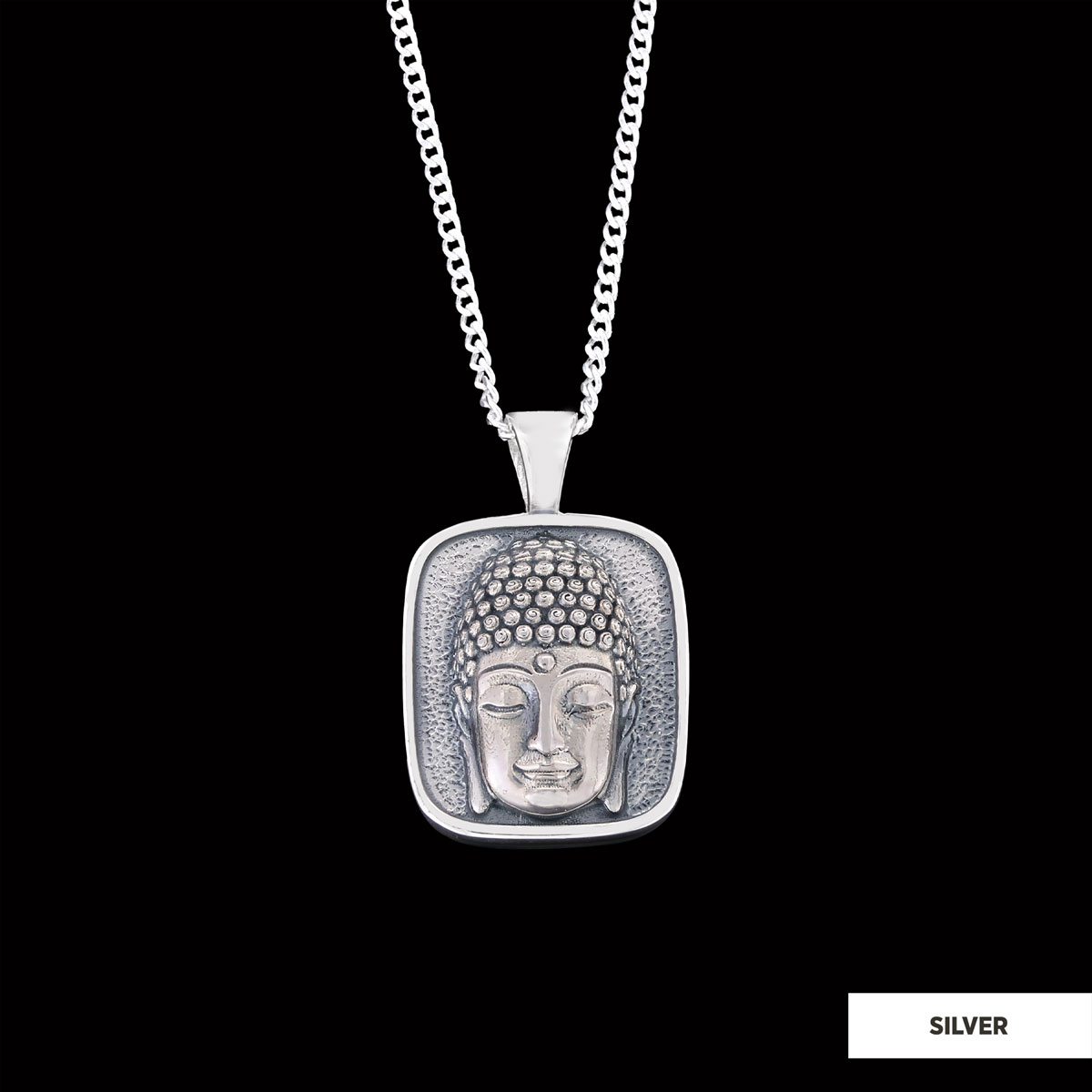 Buddha Handmade Silver Charm Necklace, Buddha Necklace, Meditating Buddha Silver Charms, Buddhism Necklace, Gift Jewelry Buddha Handmade Silver Charm Necklace, Buddha Necklace, Meditating Buddha Silver Charms, Buddhism Necklace, Gift Jewelry