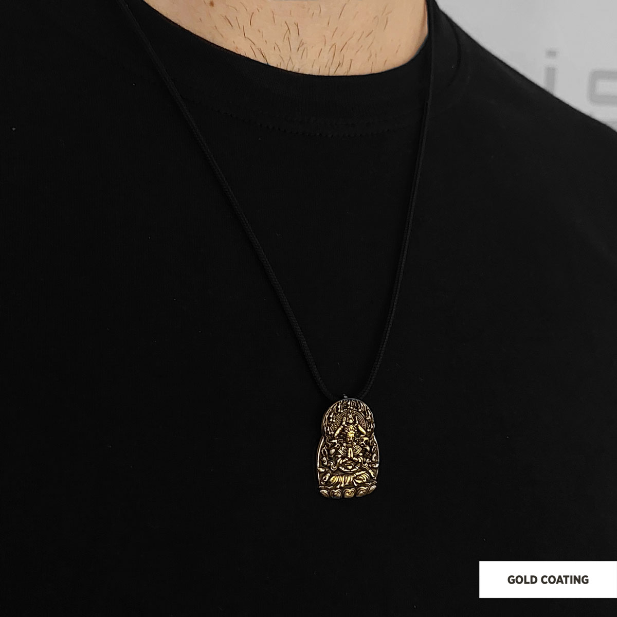 Buddha Lotus Pendant