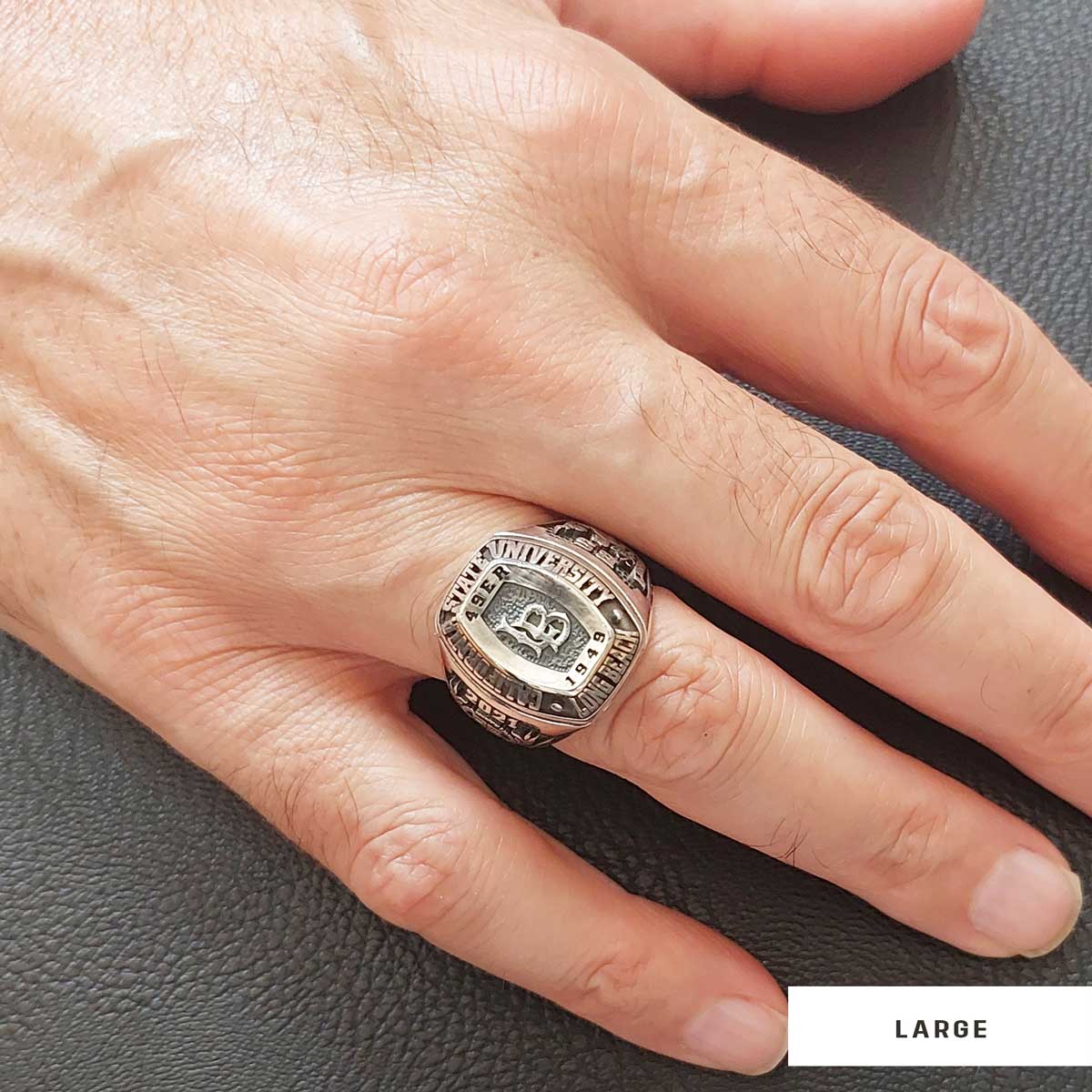 California State University Ring, Class Ring, High School Ring, Graduation Ring California State University Ring, Class Ring, High School Ring, Graduation Ring