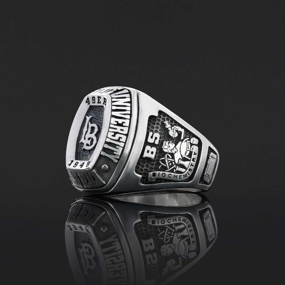 California State University Ring, Class Ring, High School Ring, Graduation Ring