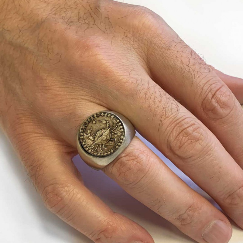 Cancer Horoscope Ring