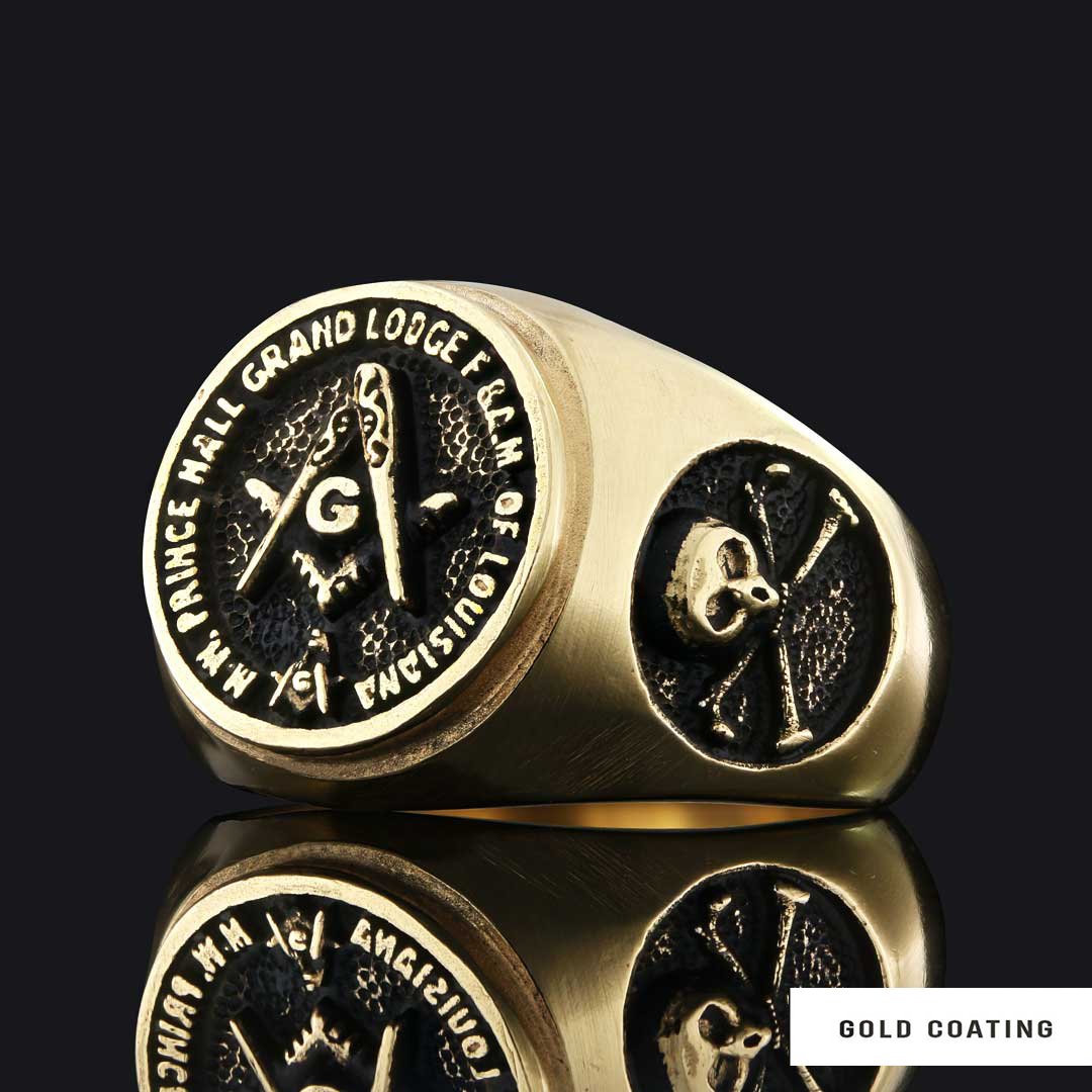 Celtic Lodge Masonic Ring, Round Mason Ring, Ancient Lodge Mason Ring