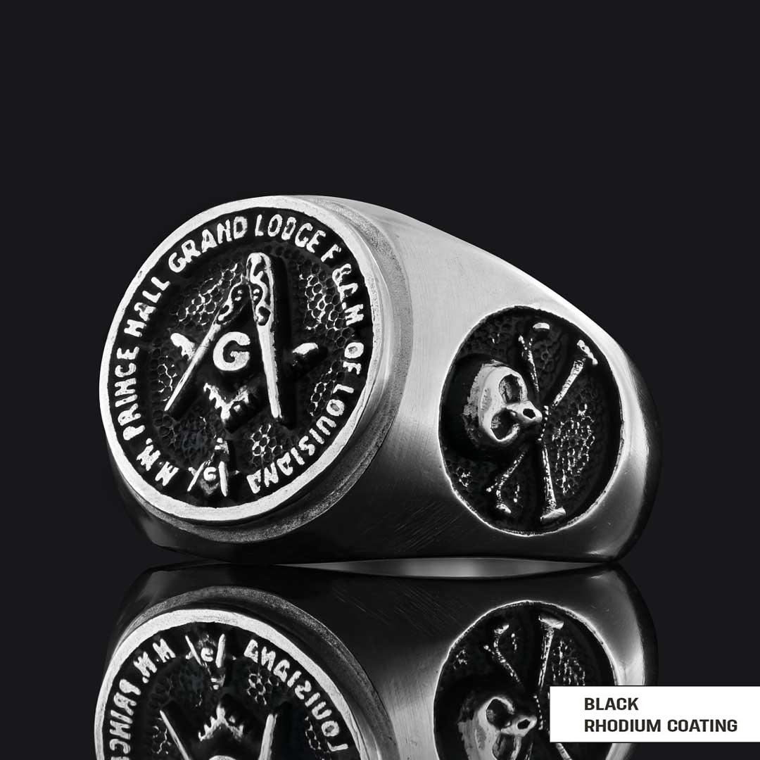 Celtic Lodge Masonic Ring, Round Mason Ring, Ancient Lodge Mason Ring
