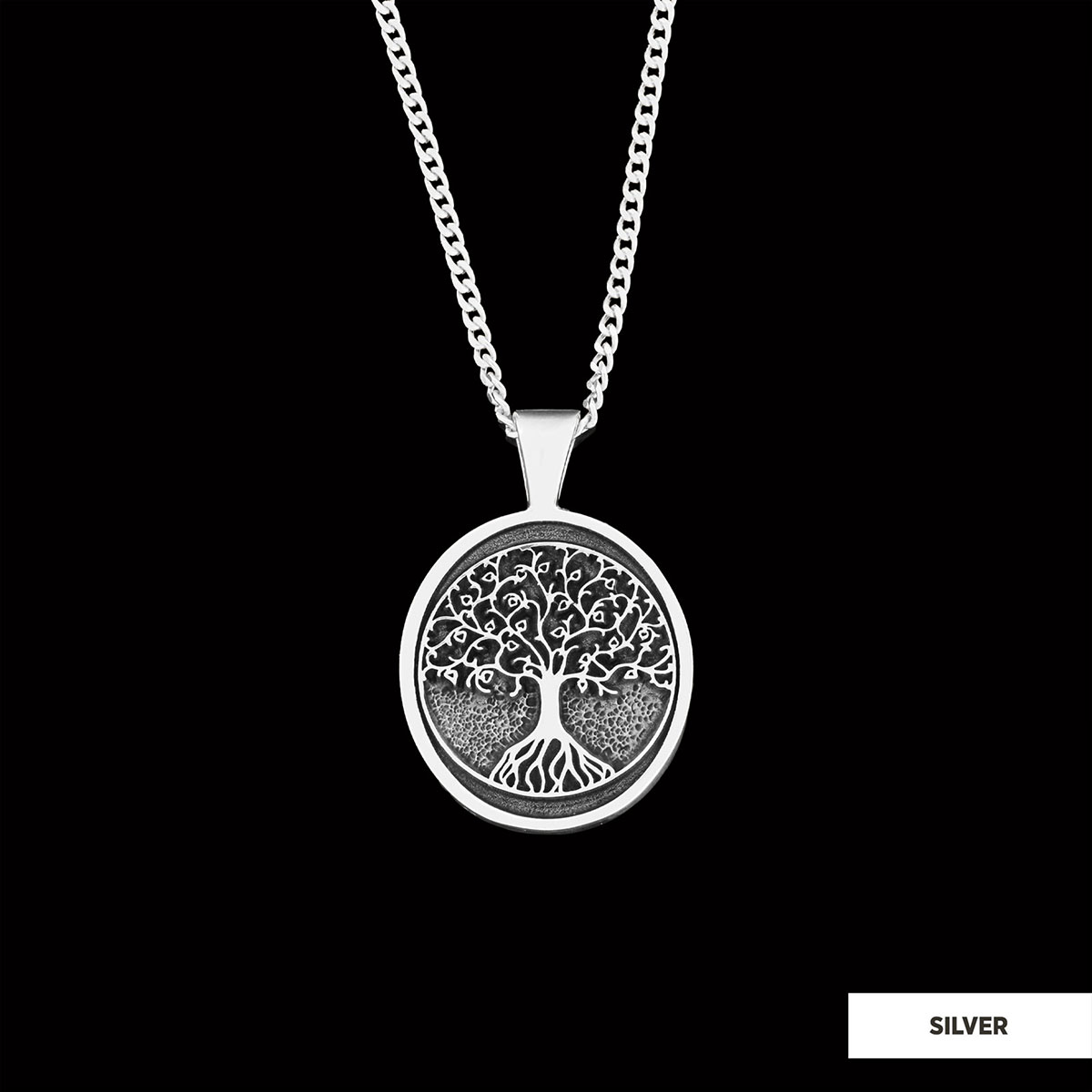 Christian Tree of Life Gold Plated Silver Necklace, Silver Oval Tree of Life Necklace, Silver Christian Pendants Christian Tree of Life Gold Plated Silver Necklace, Silver Oval Tree of Life Necklace, Silver Christian Pendants