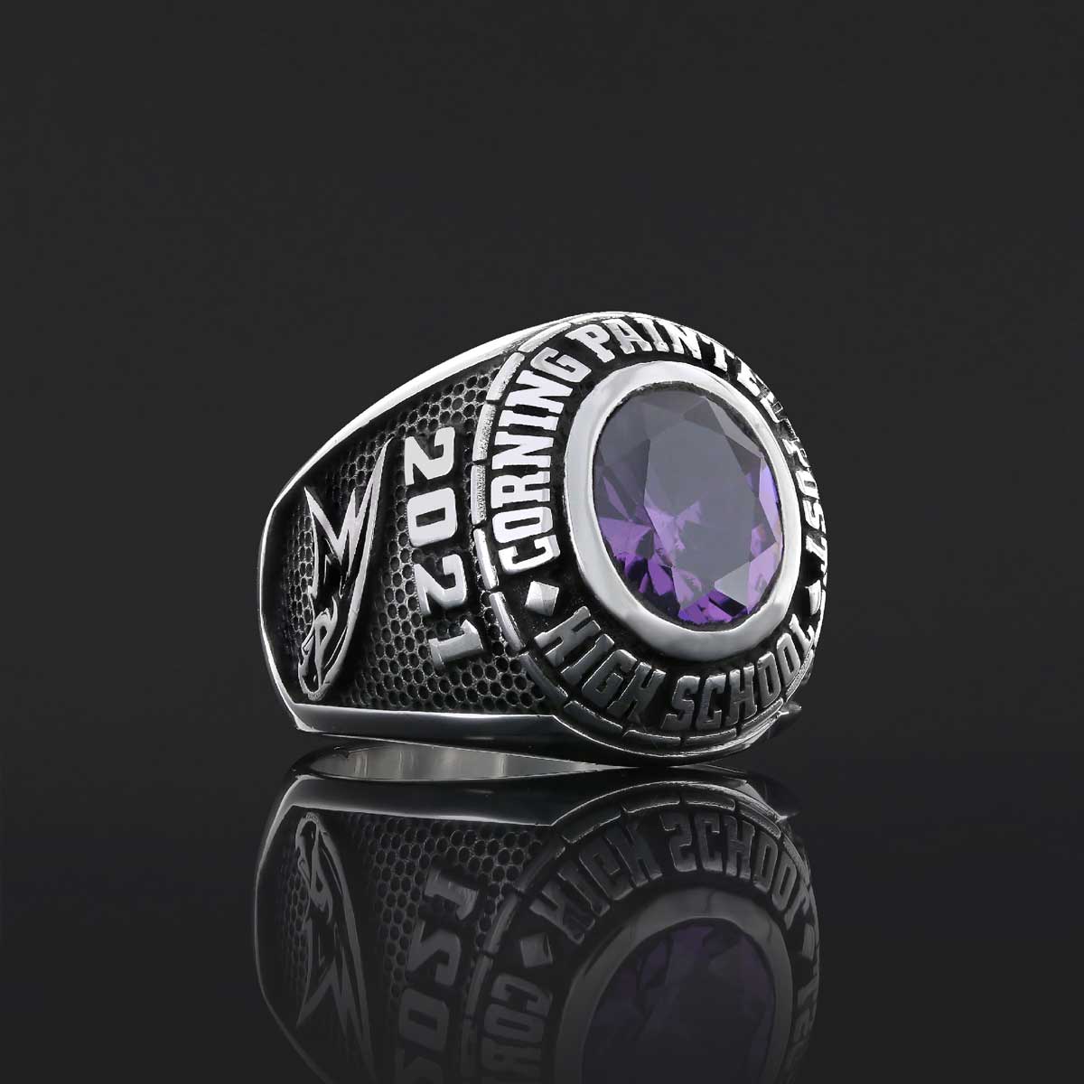 Colorado Technical University Ring, Customized High School Ring, Cameron University Ring, Graduation Collage Ring Colorado Technical University Ring, Customized High School Ring, Cameron University Ring, Graduation Collage Ring
