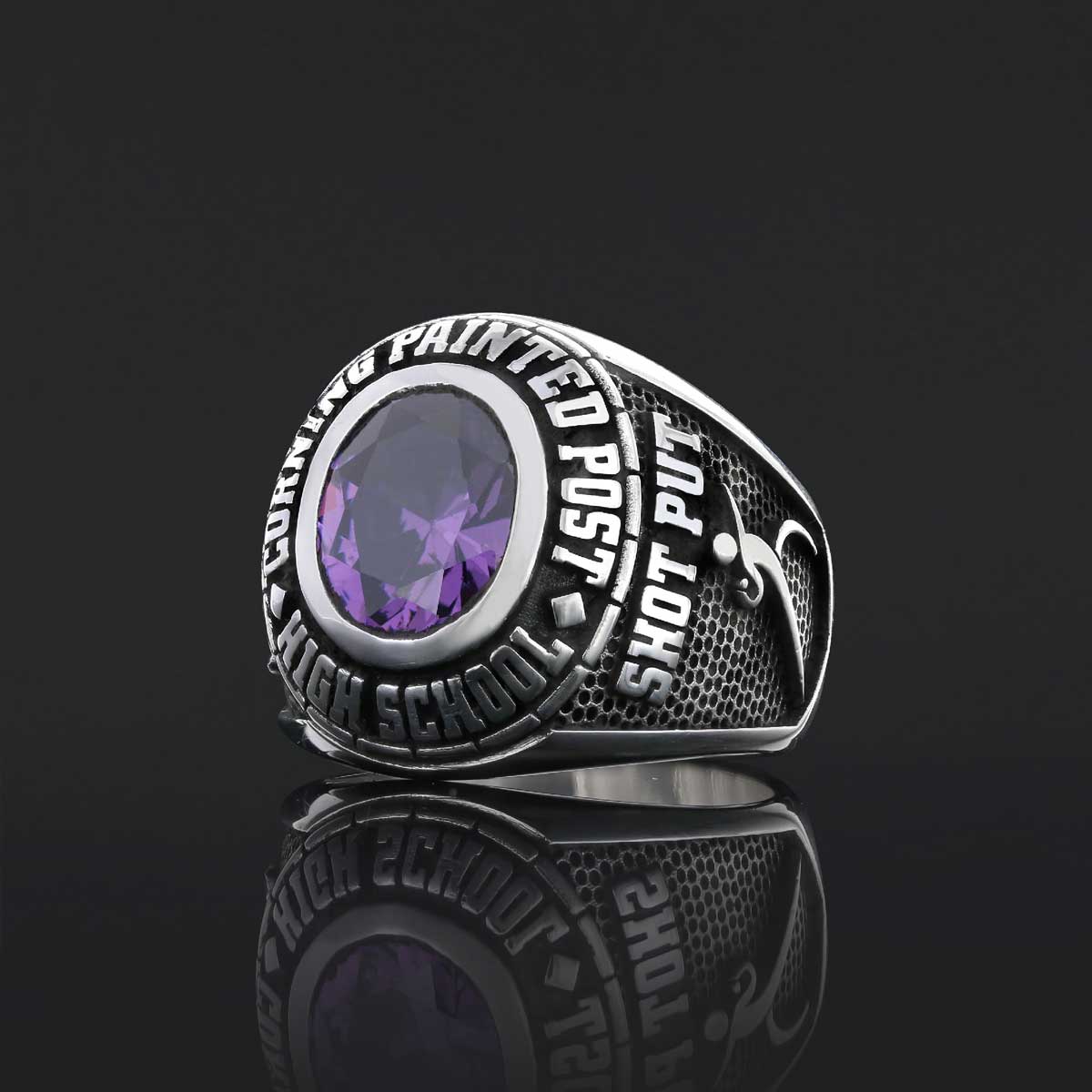 Colorado Technical University Ring, Customized High School Ring, Cameron University Ring, Graduation Collage Ring Colorado Technical University Ring, Customized High School Ring, Cameron University Ring, Graduation Collage Ring