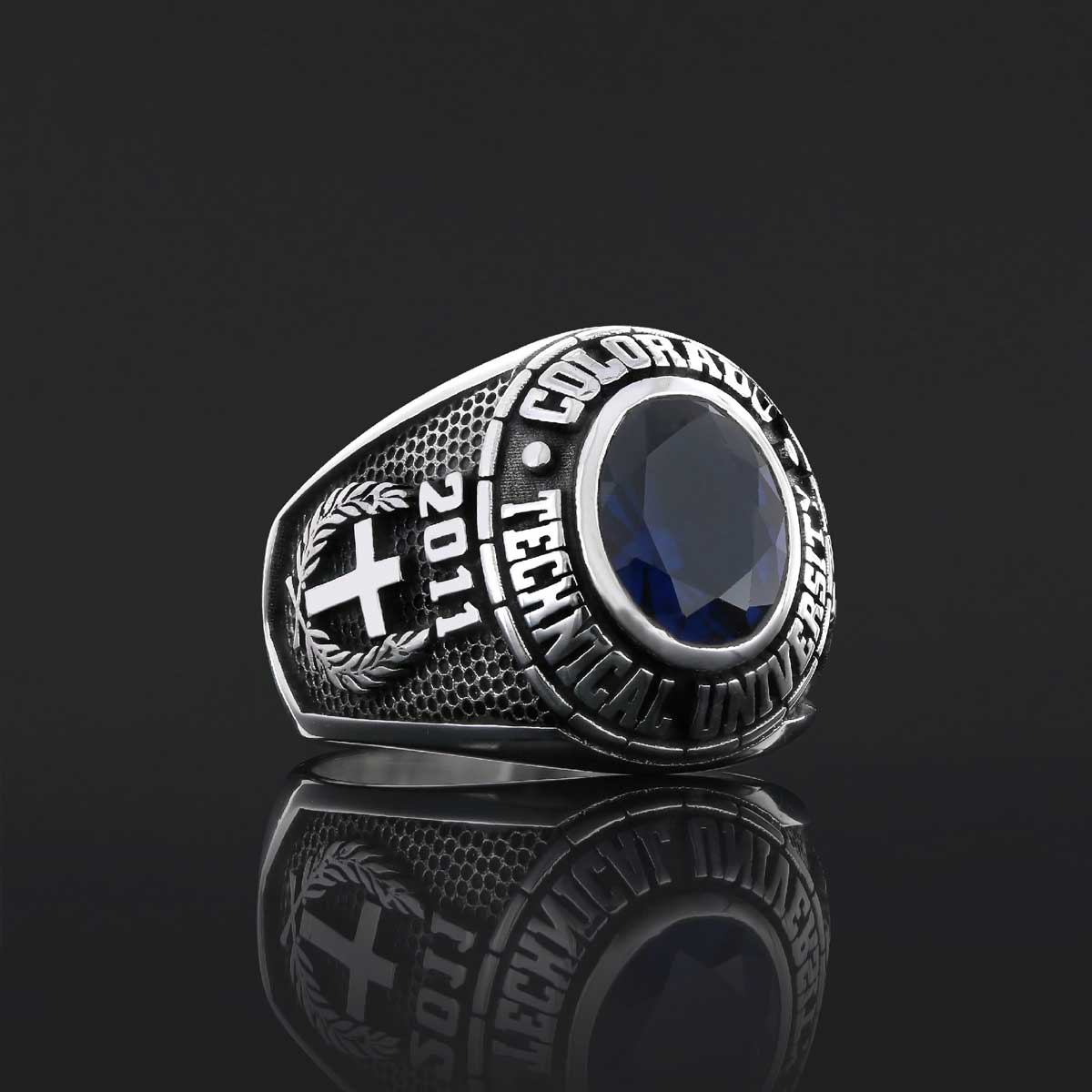 Colorado Technical University Ring, Customized High School Ring, Cameron University Ring, Graduation Collage Ring Colorado Technical University Ring, Customized High School Ring, Cameron University Ring, Graduation Collage Ring