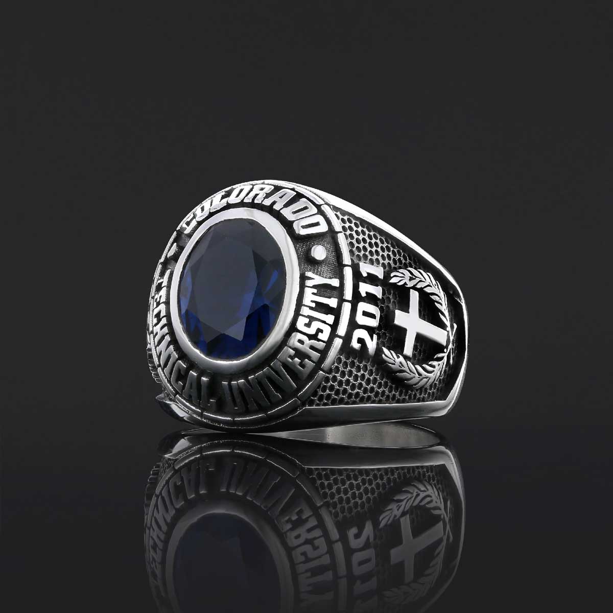 Colorado Technical University Ring, Customized High School Ring, Cameron University Ring, Graduation Collage Ring Colorado Technical University Ring, Customized High School Ring, Cameron University Ring, Graduation Collage Ring