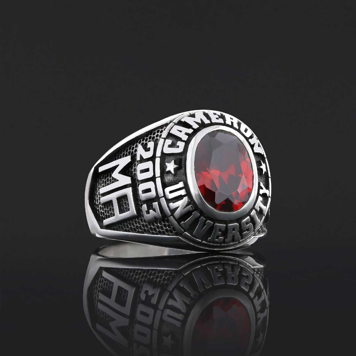 Colorado Technical University Ring, Customized High School Ring, Cameron University Ring, Graduation Collage Ring Colorado Technical University Ring, Customized High School Ring, Cameron University Ring, Graduation Collage Ring
