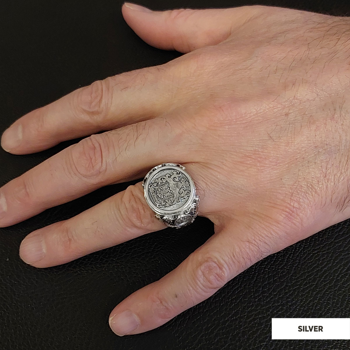 Family Coat of Arms Ring, Special Design Family Ring