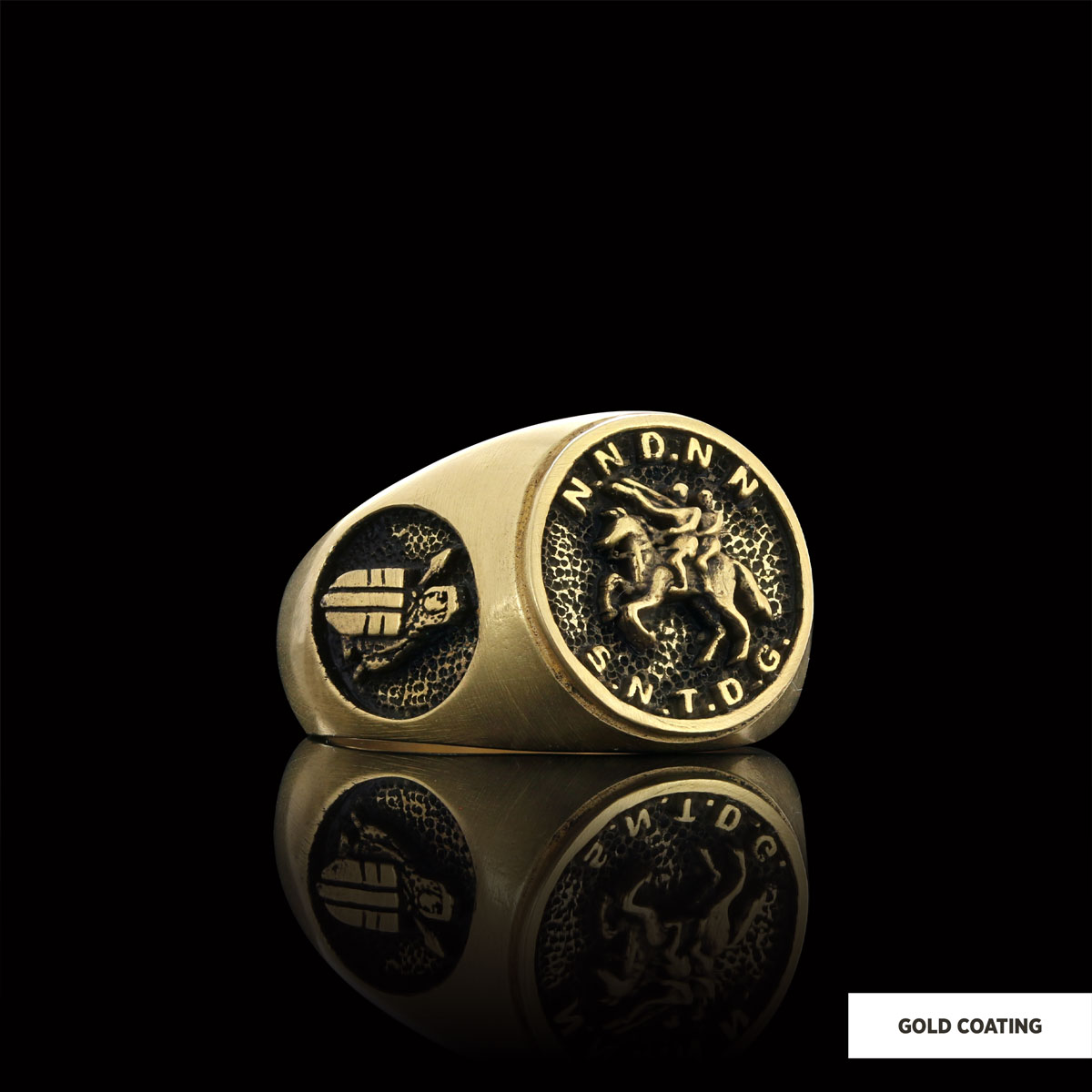 Cross Masonic Ring, Round Master Mason Ring, Custom Masonic Ring