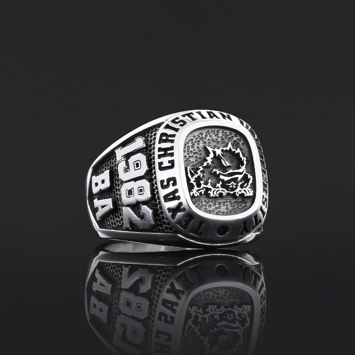 Custom High School Graduation Ring, Handmade University Ring, Class Ring, College Class Ring