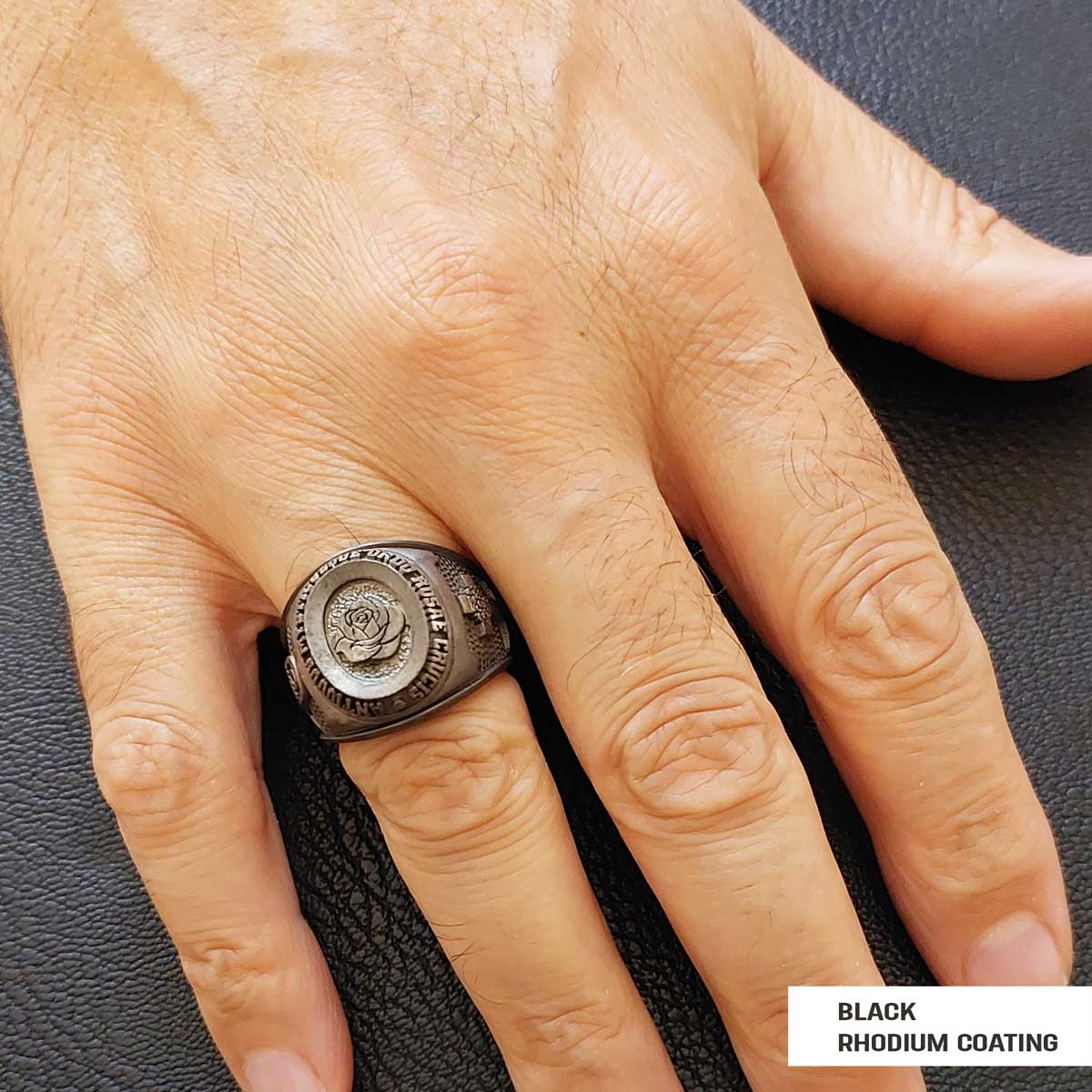 Custom Rosae Crucis Ring, Amorc Jewelry, Spiritual Emblem of the AMORC Ring