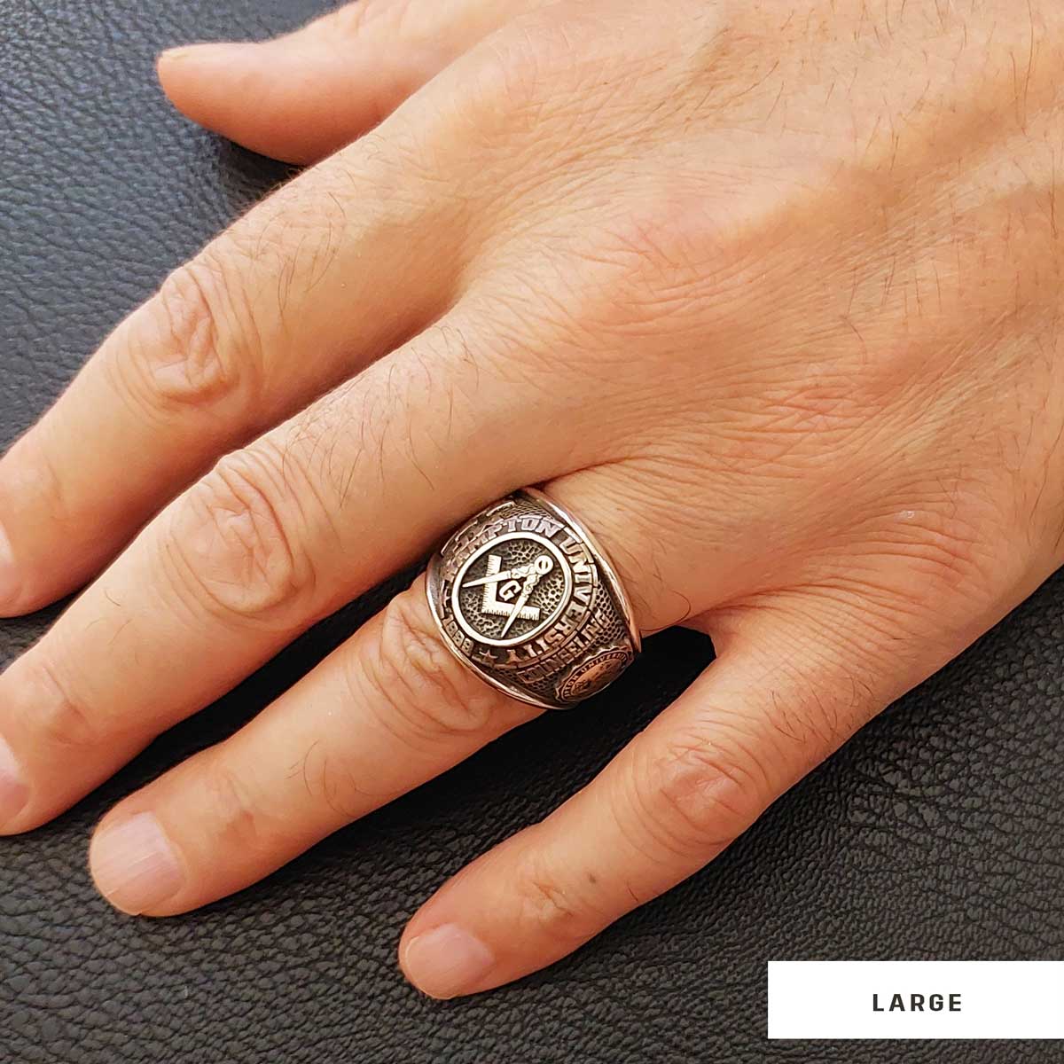 Customized High School Ring, Graduation Collage Ring, Harvard University Ring Customized High School Ring, Graduation Collage Ring, Harvard University Ring