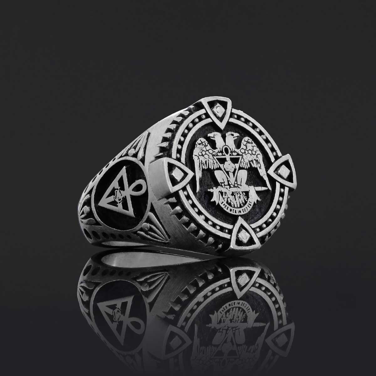 Embrace the Legacy, Rosae Crucis Ring, Personalized Rosae Crucis Ring