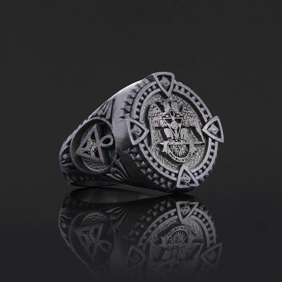 Embrace the Legacy, Rosae Crucis Ring, Personalized Rosae Crucis Ring