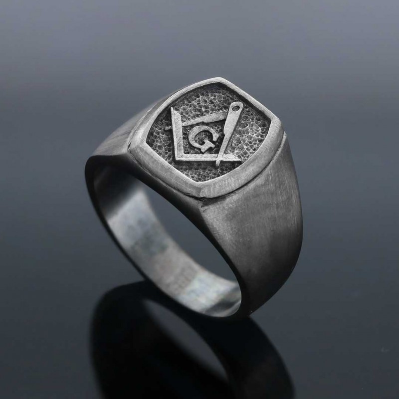 Engraved discount masonic rings