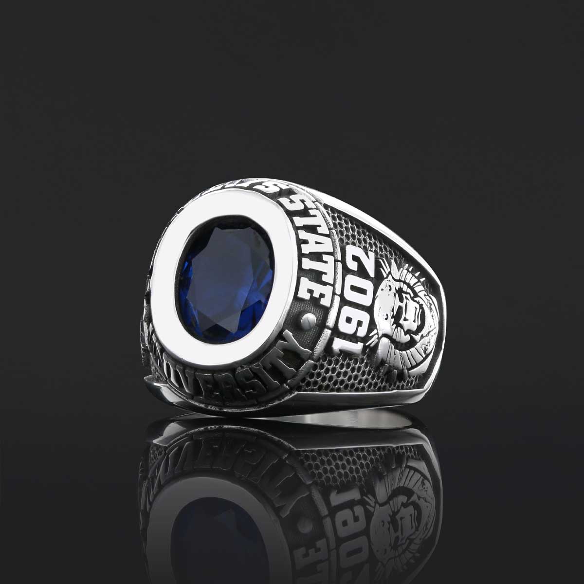 Georgia Southern University Ring, Customized High School Ring, University Ring, Customized Class Ring Georgia Southern University Ring, Customized High School Ring, University Ring, Customized Class Ring