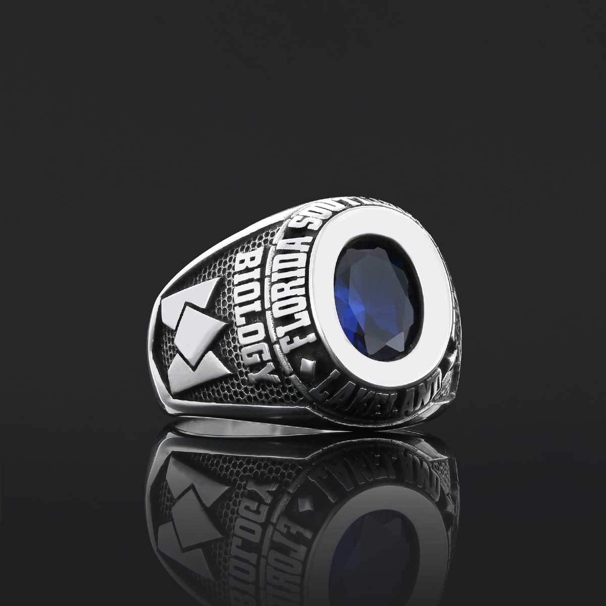 Georgia Southern University Ring, Customized High School Ring, University Ring, Customized Class Ring Georgia Southern University Ring, Customized High School Ring, University Ring, Customized Class Ring
