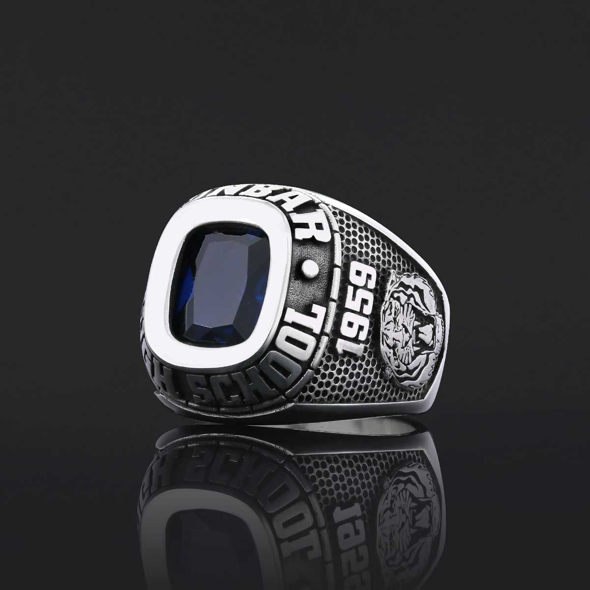 Graduation Collage Ring, Customized High School Ring, University Ring, Customized Class Ring Graduation Collage Ring, Customized High School Ring, University Ring, Customized Class Ring