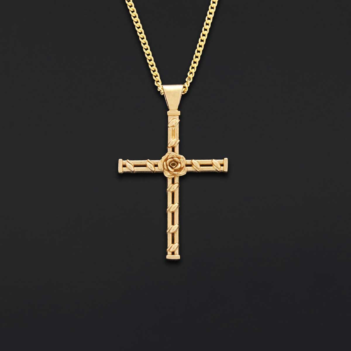 Handmade Amorc Necklace, Rosicrucian Jewelry, Cross Necklace