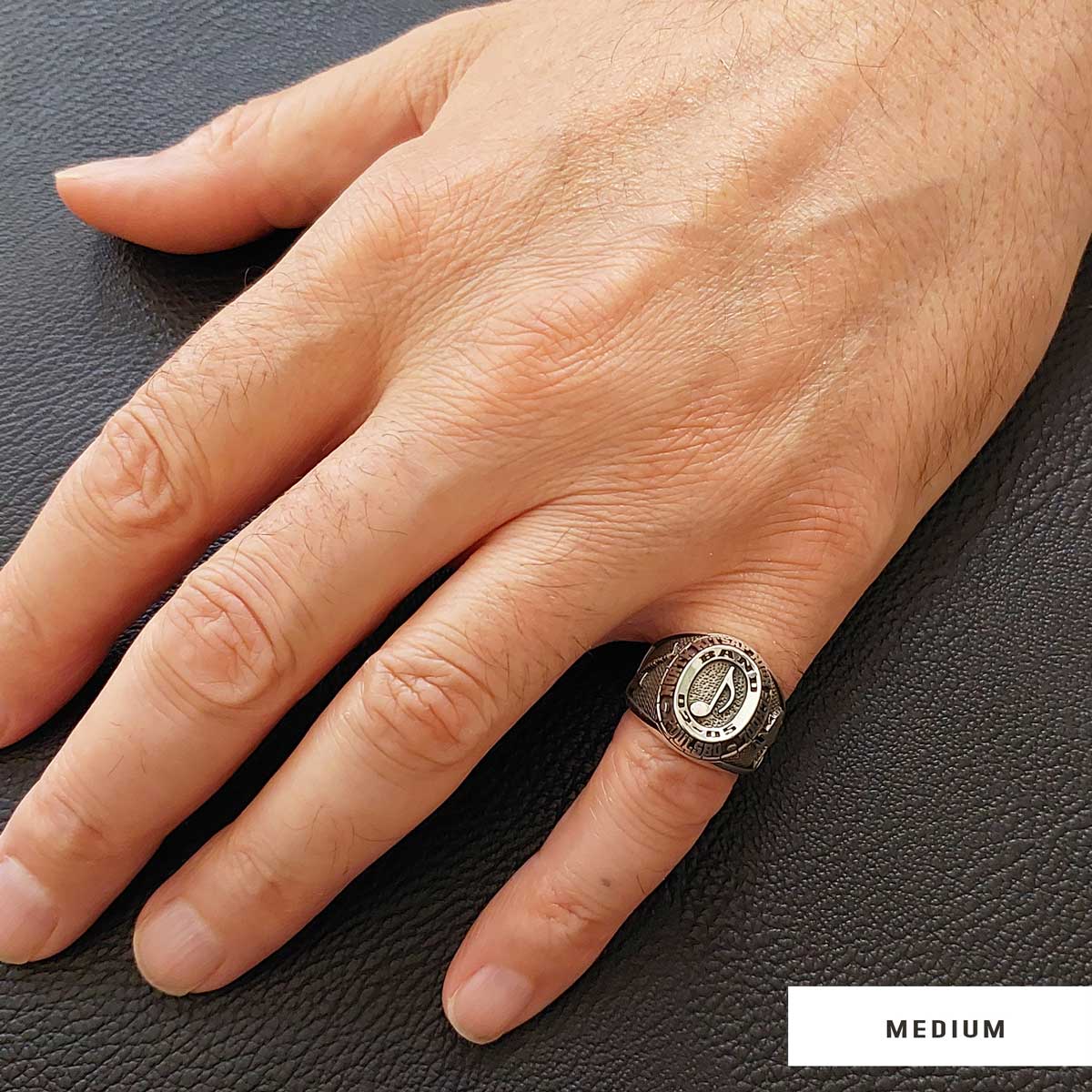 Handmade University Ring, Custom High School Graduation Ring, Class Ring, College Class Ring