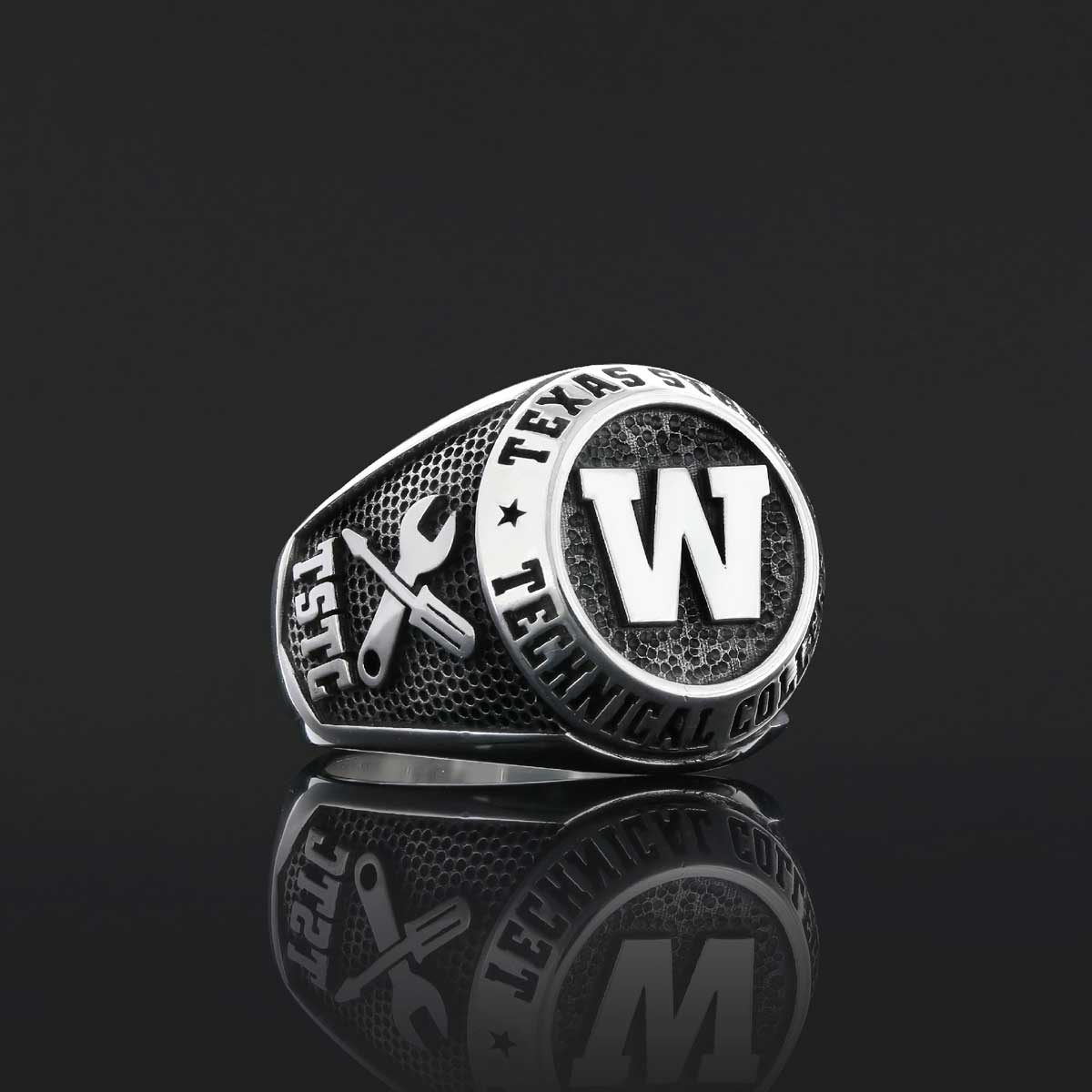 High School Graduate Ring, University Class Ring, Graduation Gift High School Graduate Ring, University Class Ring, Graduation Gift