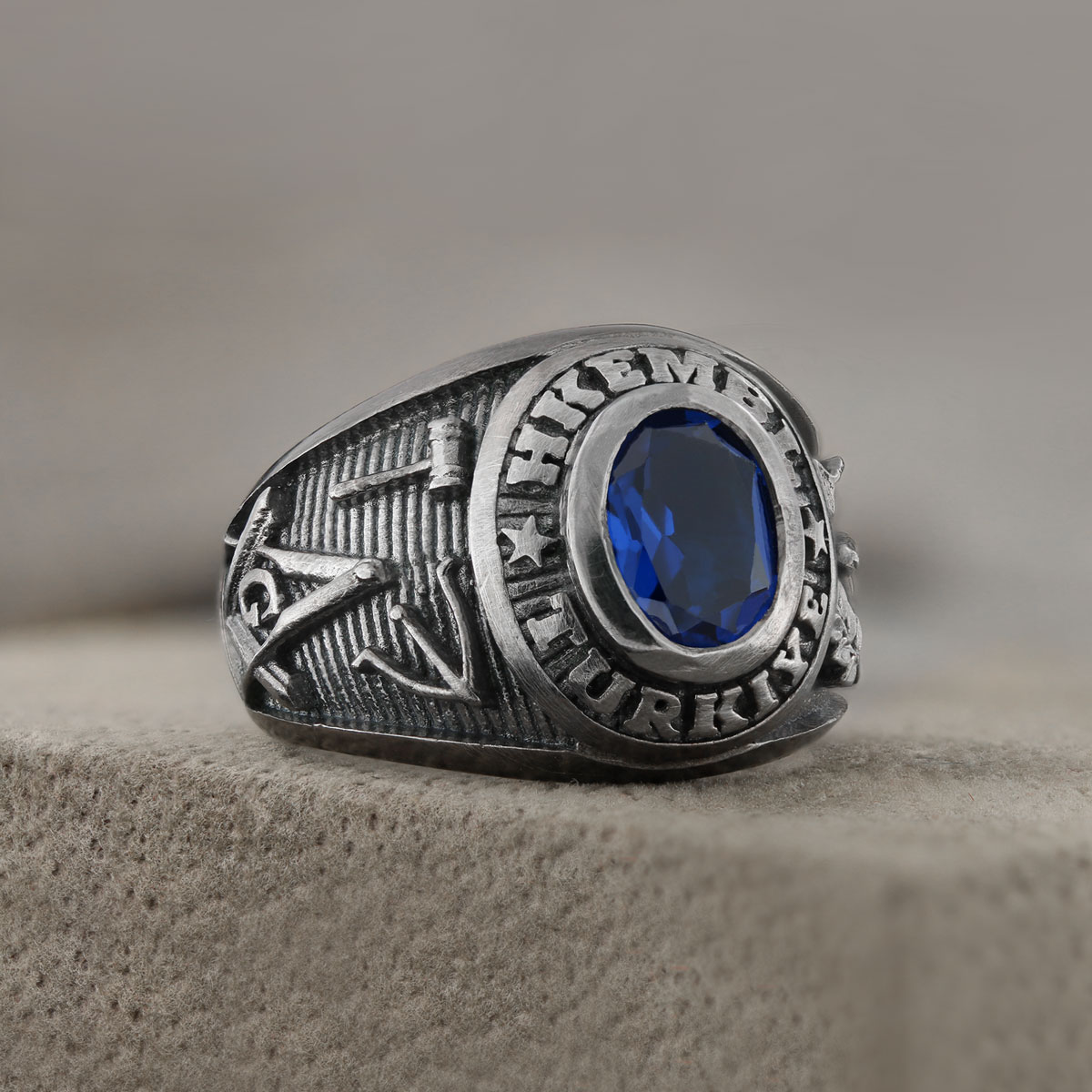 Hkembl Turkiye Masonic Ring, Free Mason Ring, Mens Masonic Rings, Masonic Jewelry