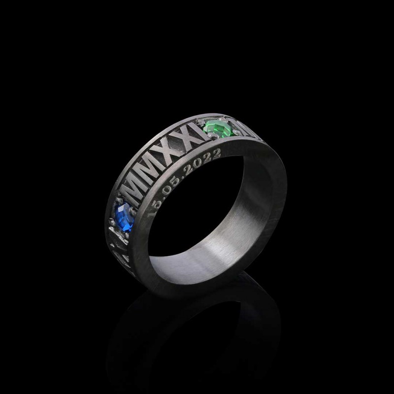 Handmade Harvard Business School Class Band Ring