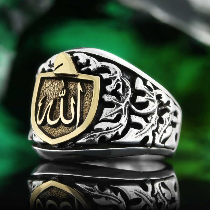 Islam Ring Verse RingMens RingOttoman RingRings For | Etsy | Rings for men,  Engraved silver ring, Amber ring