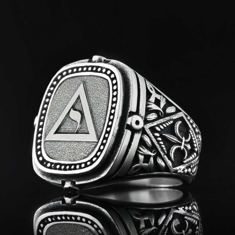 Yod Symbol Masonic Ring