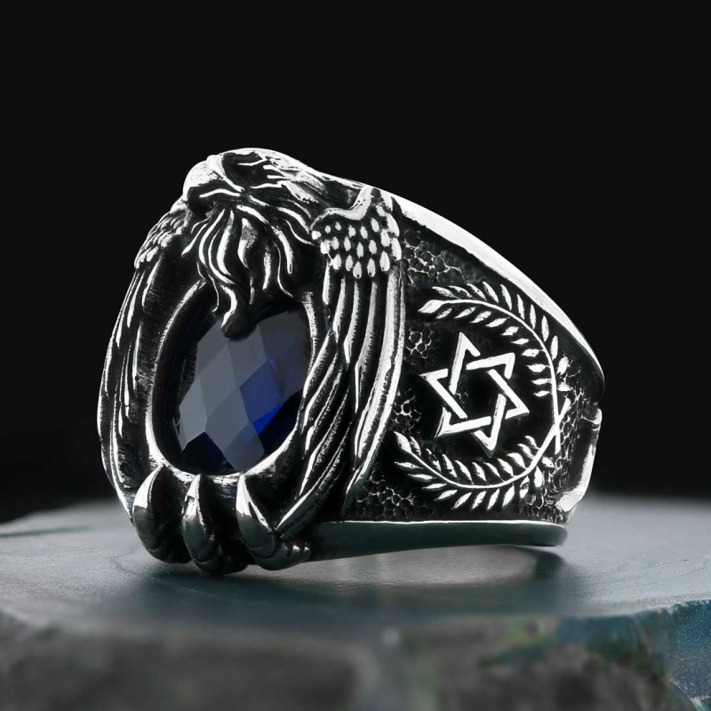Eagle Jewish Ring