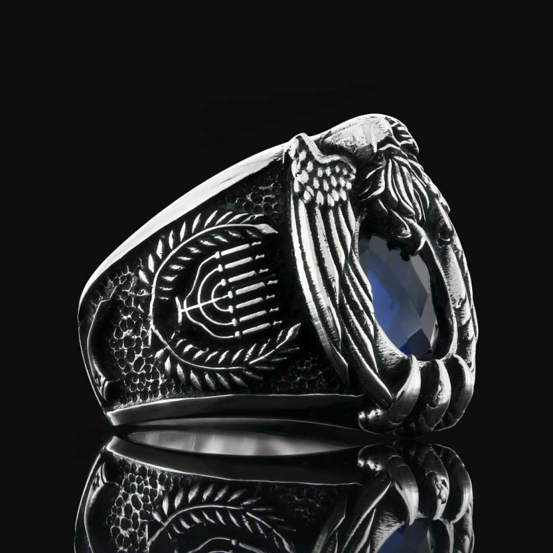 Eagle Jewish Ring