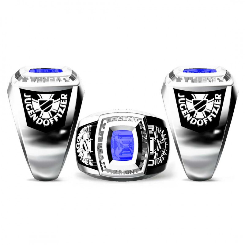 Jugendoffizier Germany Silver Ring