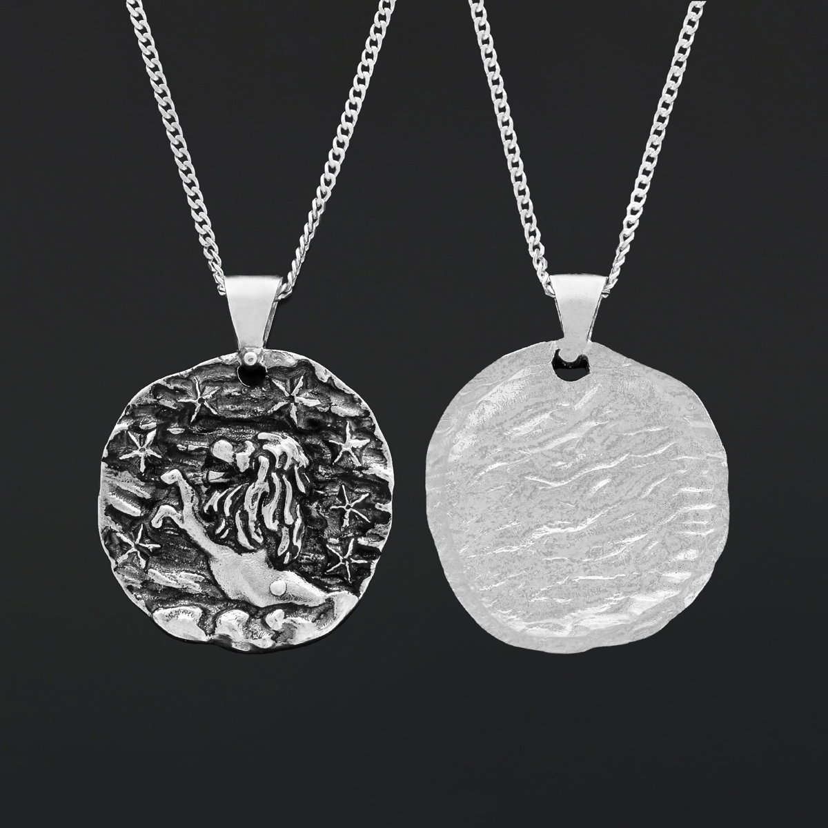 Leo Horoscope Pendant, Leo Zodiac Necklace, Fierce & Fearless, A Perfect Gift for Leos