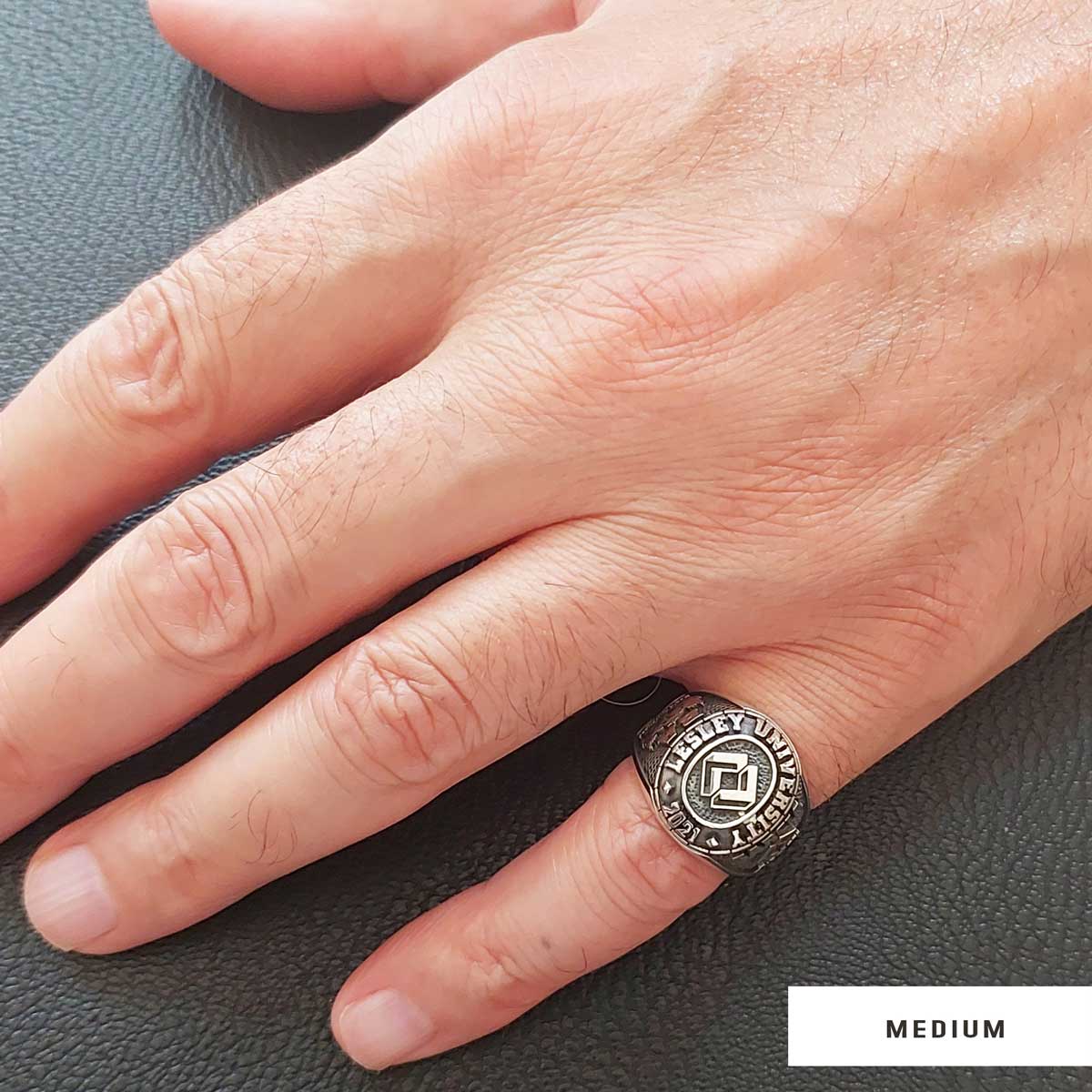 Malone University Ring, Lesley University Graduation Ring, Class Ring, High School Ring Malone University Ring, Lesley University Graduation Ring, Class Ring, High School Ring